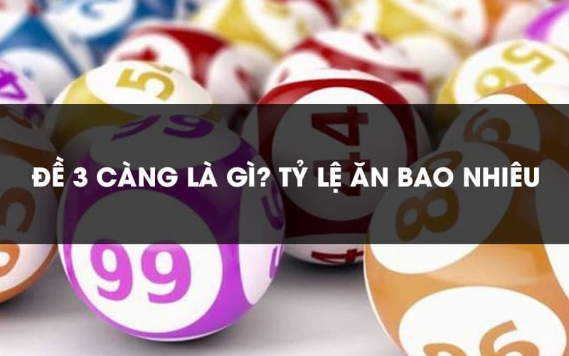 Lô 3 càng - Kinh nghiệm đánh đâu thắng đó